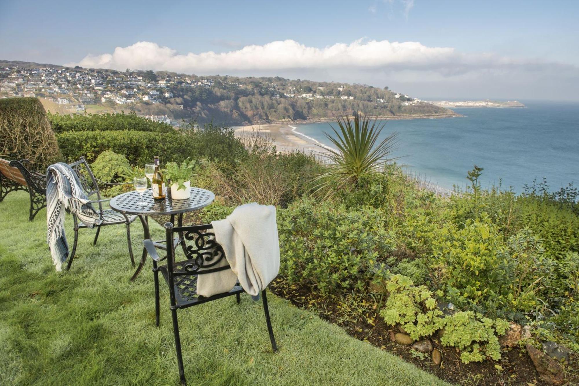 The Secret Seascape, Carbis Bay, St Ives Villa Eksteriør billede